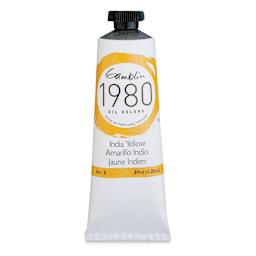 Gamblin 1980 Oils - India Yellow, 37 ml, Tube