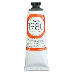 Gamblin 1980 Oils - Cadmium Orange, 37 ml tube