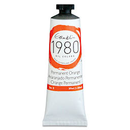 Gamblin 1980 Oils - Permanent Orange, 37 ml tube