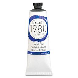 Gamblin 1980 Oils - Cobalt Blue, 37 ml tube