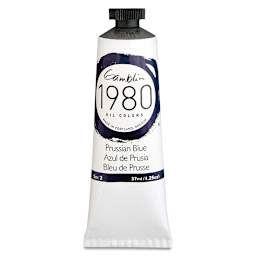 Gamblin 1980 Oils - Prussian Blue, 37 ml tube