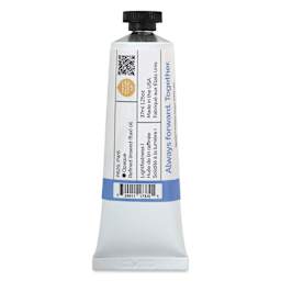 Back of Gamblin 1980 Oils - Kings Blue, 37 ml tube