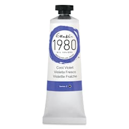 Gamblin 1980 Oils - Cool Violet, 37 ml tube