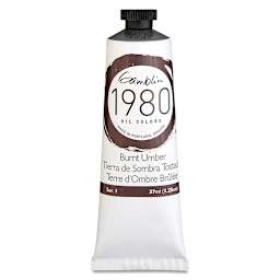 Gamblin 1980 Oils - Burnt Umber, 37 ml tube