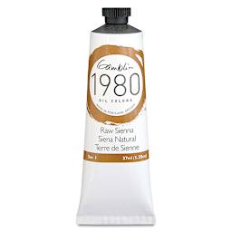Gamblin 1980 Oils - Raw Sienna, 37 ml tube