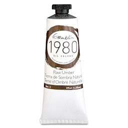Gamblin 1980 Oils - Raw Umber, 37 ml tube