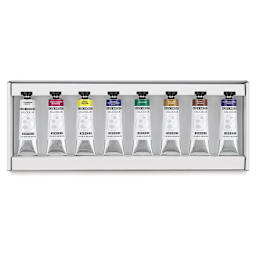 Blick Artists' Oil Color - Set of 8 colors, 40 ml tubes set contents