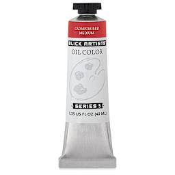 Blick Artists' Oil Color - Cadmium Red Medium, 40 ml tube