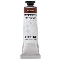 Blick Artists' Oil Color - English Red, 40 ml tube