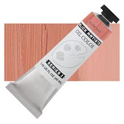 Blick Artists' Oil Paint - Blush Tint, 40 ml tube and swatch
