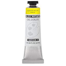 Blick Artists' Oil Color - Cadmium Yellow Lemon, 40 ml tube