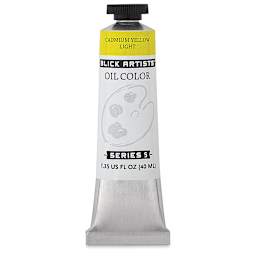 Blick Artists' Oil Color - Cadmium Yellow Light, 40 ml tube