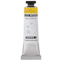 Blick Artists' Oil Color - Light Yellow Ochre, 40 ml tube