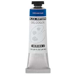 Blick Artists' Oil Color - Cerulean Blue, 40 ml tube