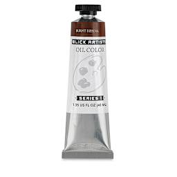 Blick Artists' Oil Color - Burnt Sienna, 40 ml tube