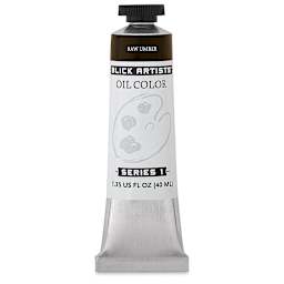 Blick Artists' Oil Color - Raw Umber, 40 ml tube