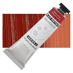 Blick Artists' Oil Paint - Permanent Tuscan Earth, 40 ml tube and swatch