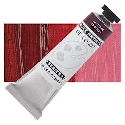 Blick Artists' Oil Paint - Alizarin Crimson, 40 ml tube and swatch