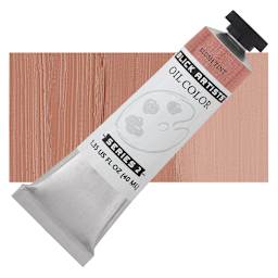 Blick Artists' Oil Paint - Blush Tint, 40 ml tube and swatch