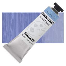 Blick Artists' Oil Paint - Violet Pastel, 40 ml tube and swatch