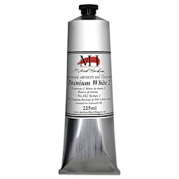 Michael Harding Artists Oil Color - Titanium White No. 2, 225 ml tube