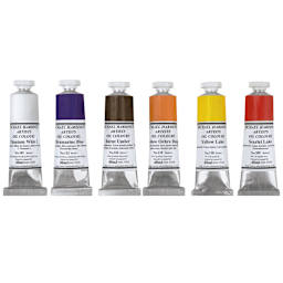 Michael Harding Artists Oil Color - Set of 6, Starter Colors, 40 ml