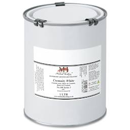 Michael Harding Artists Oil Color - Cremnitz White (Linseed Oil), 1 Liter