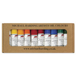 Michael Harding Artists Oil Color - Set of 10, Plein Air Master Colors, 40 ml Tubes