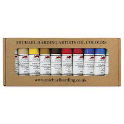 Michael Harding Artists Oil Color - Set of 10, Plein Air Painter Colors, 40 ml Tubes front of package