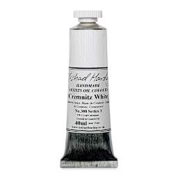 Michael Harding Artists Oil Color - Cremnitz White (Linseed Oil), 40 ml tube