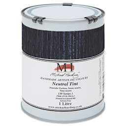 Michael Harding Artists Oil Color - Neutral Tint, 1 Liter