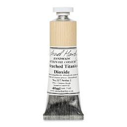 Michael Harding Artists Oil Color - Unbleached Titanium Dioxide, 40 ml tube
