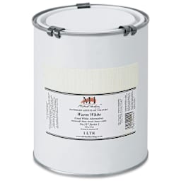 Michael Harding Artists Oil Color - Warm White, 1 Liter