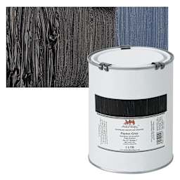 Michael Harding Artists Oil Paint - Payne's Grey, 1 Liter and swatch