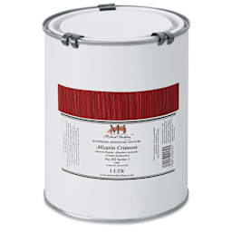 Michael Harding Artists Oil Color - Alizarin Crimson, 1 Liter