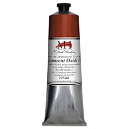 Michael Harding Artists Oil Color - Transparent Oxide Red, 225 ml tube