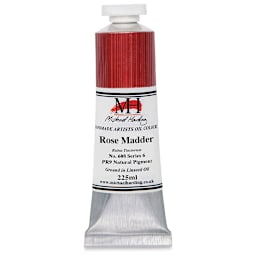 Michael Harding Artists Oil Color - Rose Madder, 225 ml tube