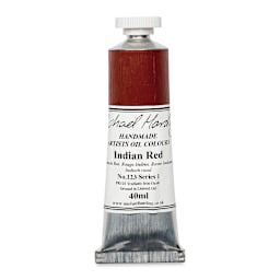Michael Harding Artists Oil Color - Indian Red, 40 ml tube