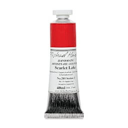 Michael Harding Artists Oil Color - Scarlet Lake, 40 ml tube