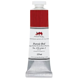 Michael Harding Artists Oil Color - Pyrrole Red, 225 ml, Tube