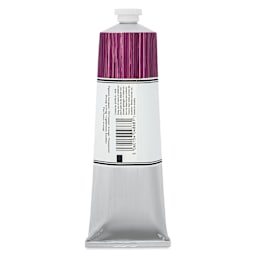 Michael Harding Artists Oil Color - Ultramarine Pink, back of 225 ml tube