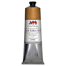 Michael Harding Artists Oil Color - French Yellow Ochre, 225 ml tube