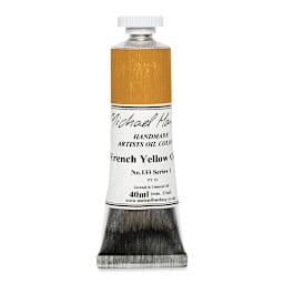 Michael Harding Artists Oil Color - French Yellow Ochre, 40 ml tube