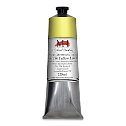 Michael Harding Artist Oil Paint - Lead Tin Yellow, Lemon 225 ml tube