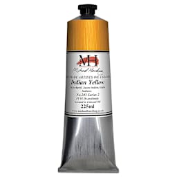 Michael Harding Artists Oil Color - Indian Yellow, 225 ml tube