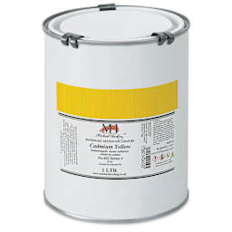 Michael Harding Artists Oil Color - Cadmium Yellow, 1 Liter