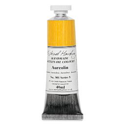 Michael Harding Artists Oil Color - Aureolin, 40 ml tube