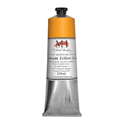 Michael Harding Artists Oil Color - Cadmium Yellow Deep, 225 ml tube