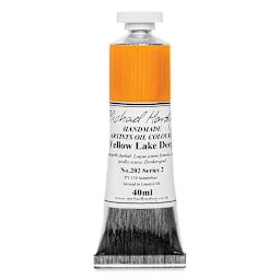 Michael Harding Artists Oil Color - Yellow Lake Deep, 40 ml tube
