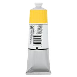 Michael Harding Artists Oil Color - Warm Yellow, back of 225 ml tube